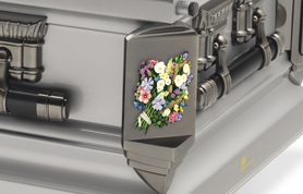 Casket corner personalization